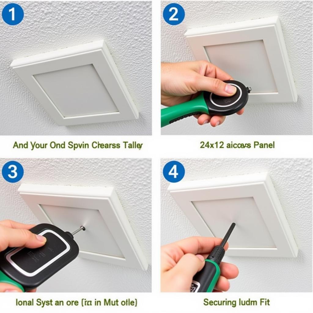 Installing a 24x12 access panel