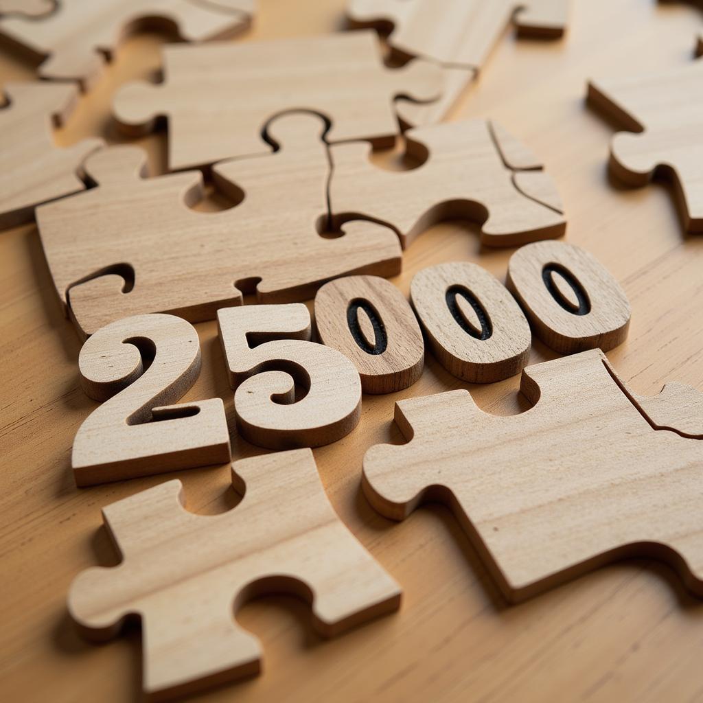 Number Puzzle: 25 10000