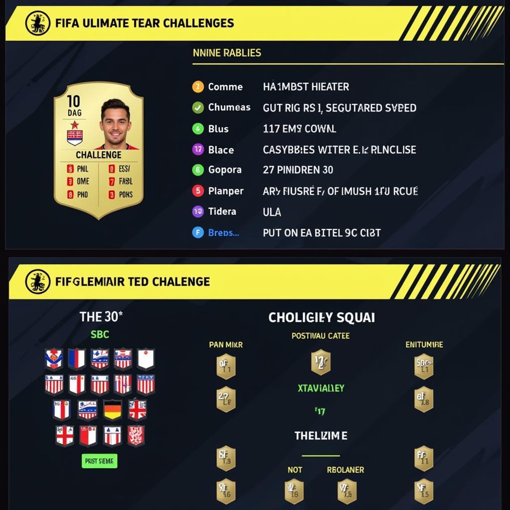 FIFA Ultimate Team 307 SBC Squad Builder