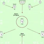 4-3 Defense Formation Diagram