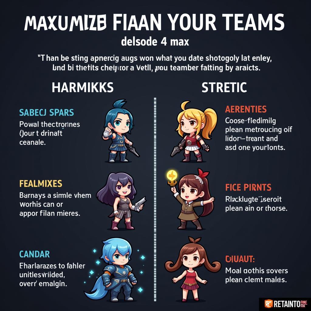 Strategic Team Composition for "4 Max" Synergy