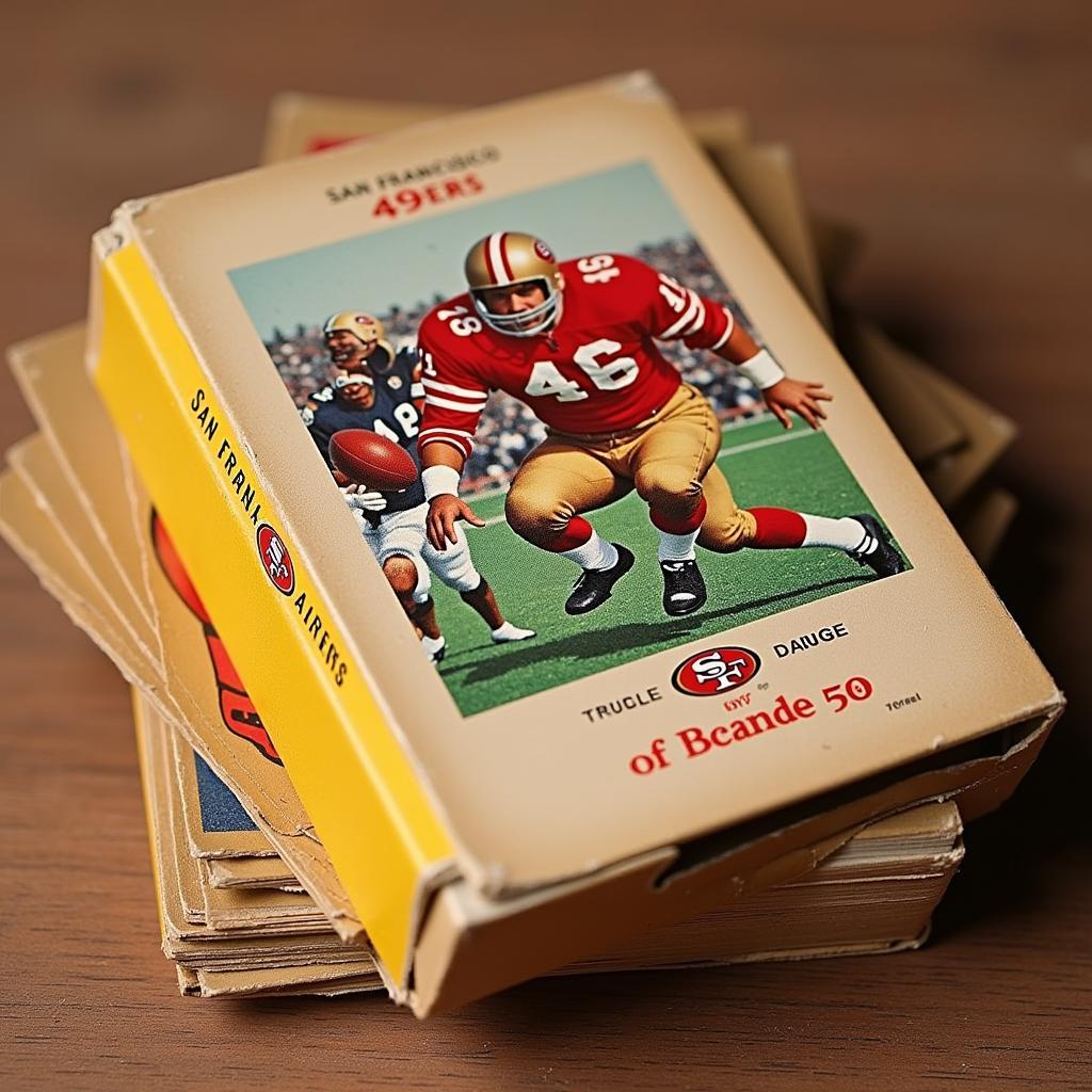 Vintage San Francisco 49ers Playing Cards