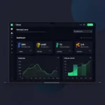 Dashboard displaying key 4IMP metrics