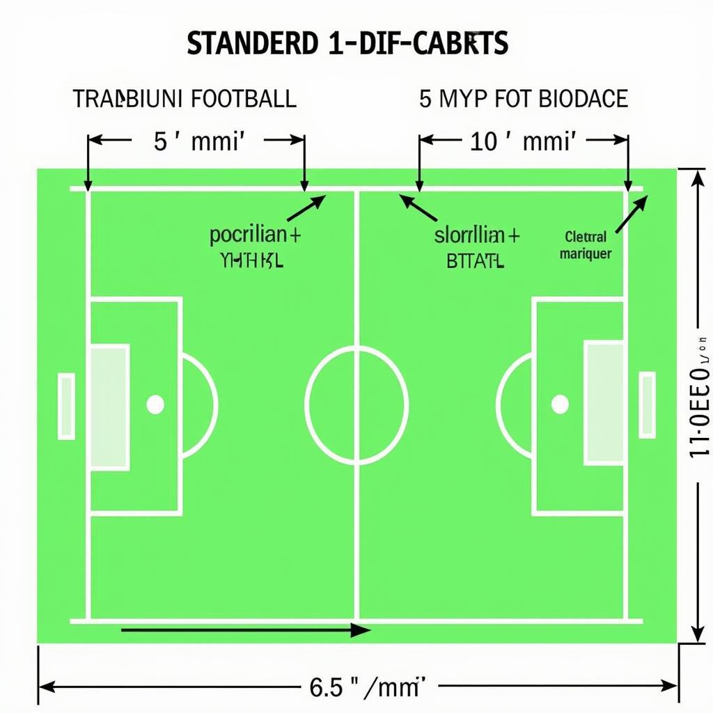 6-Man Football Field Layout