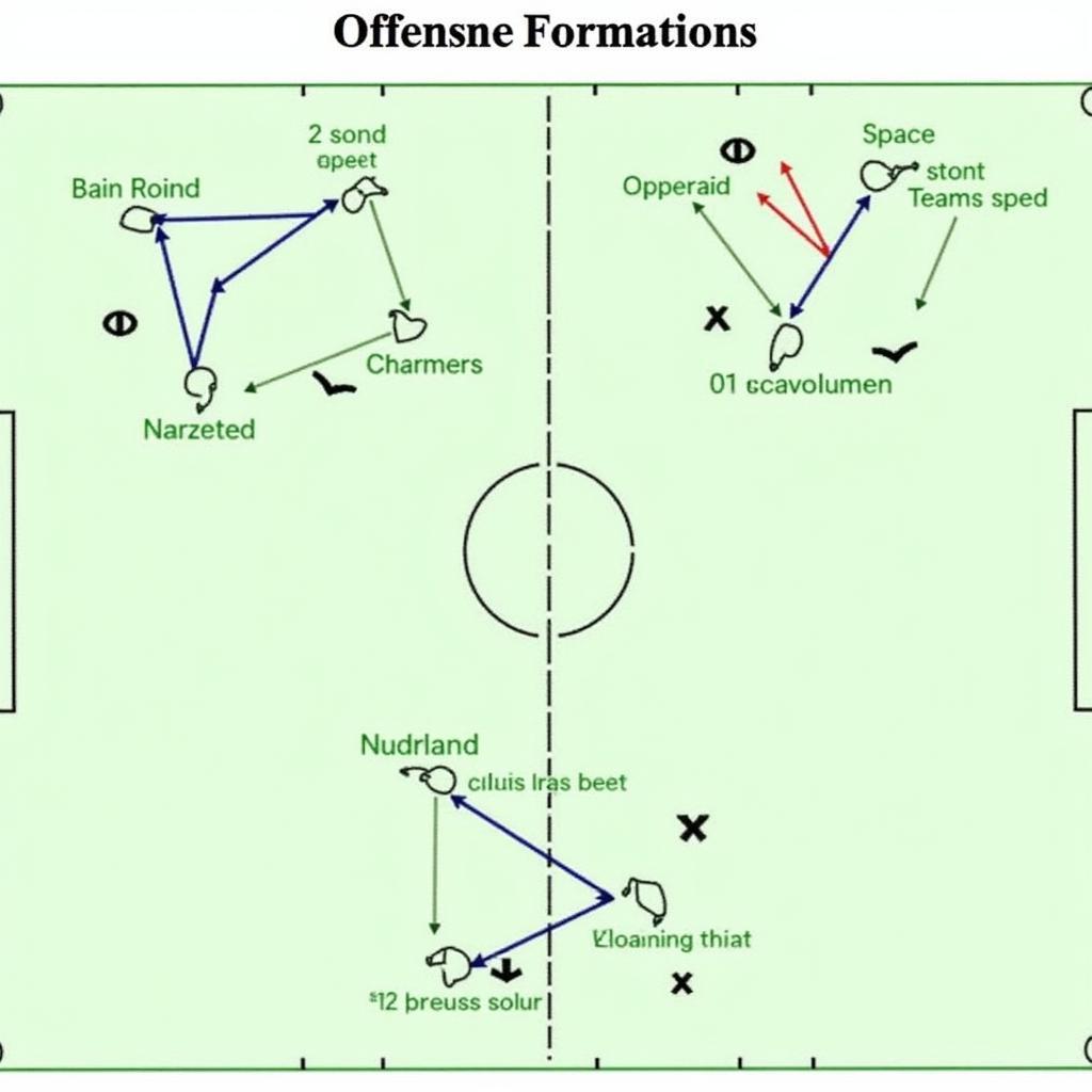 Offensive Formations and Plays in 6-Man Football