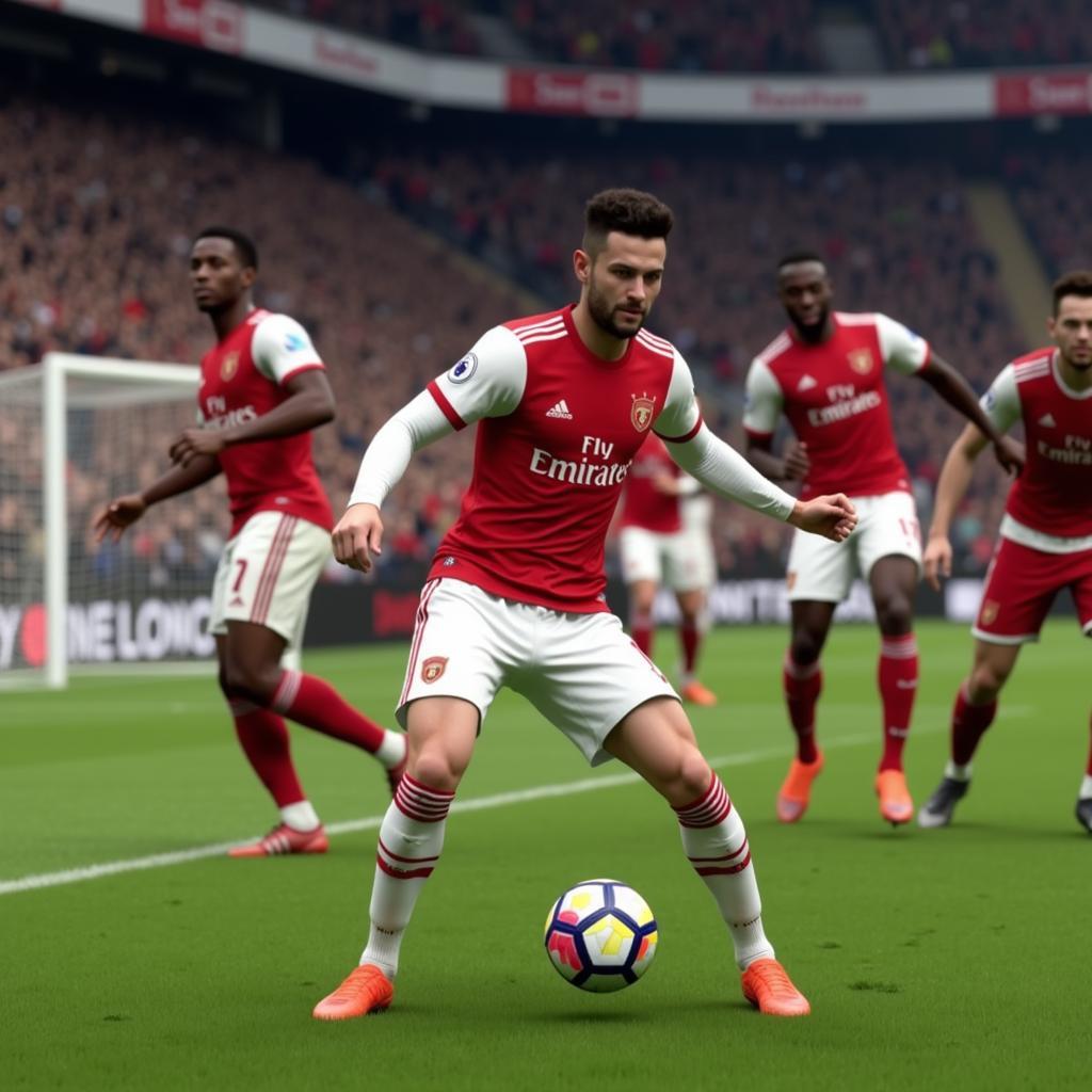 Aaron Ramsey FIFA 23 Gameplay Screenshot