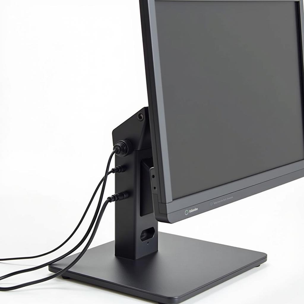 Adjustable Electronics Stand with Cable Management