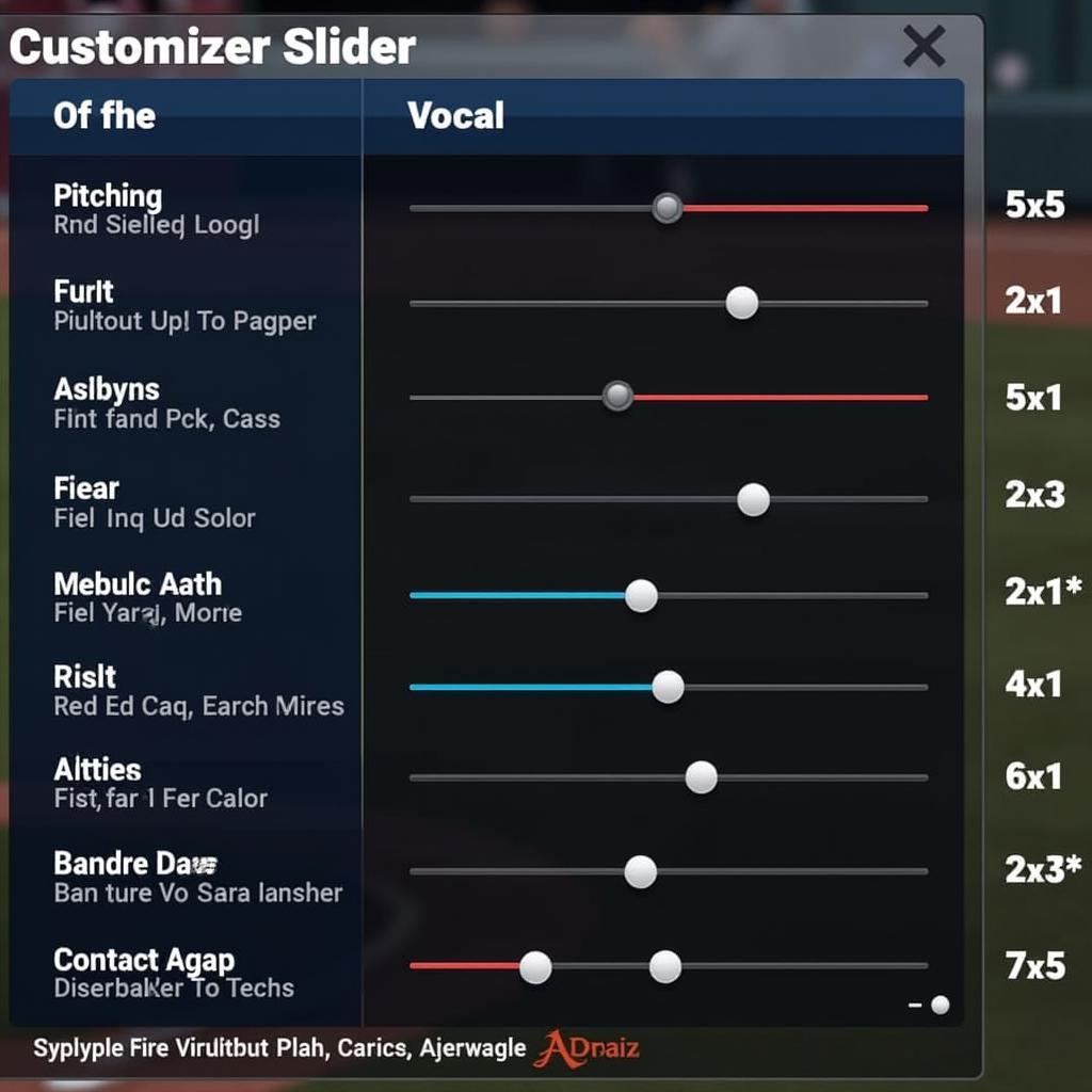 Adjusting MLB The Show Sliders