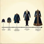 Evolution of the Admiral's Coat