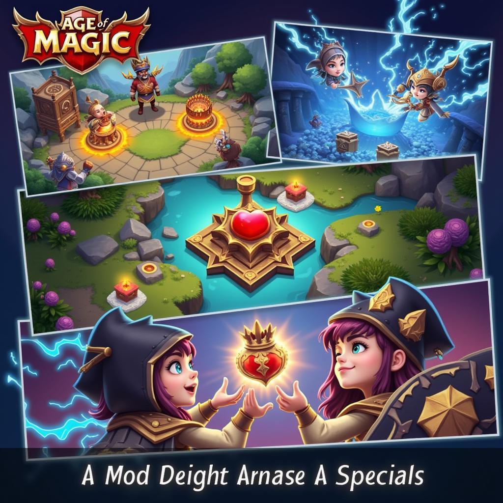 Age of Magic Mod APK Gameplay