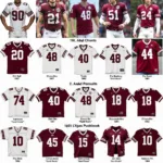 Evolution of the A&M Football Jersey Through the Years