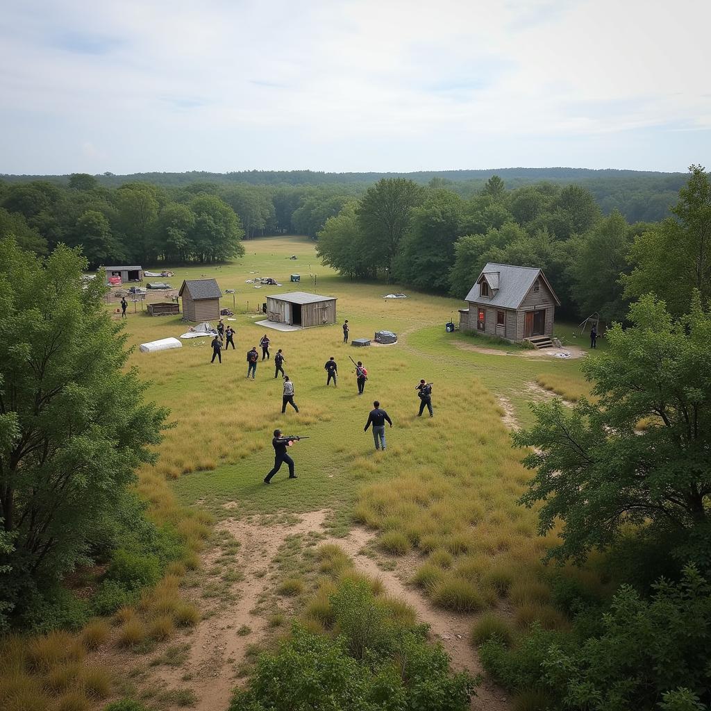 Airsoft Outdoor Battlefield