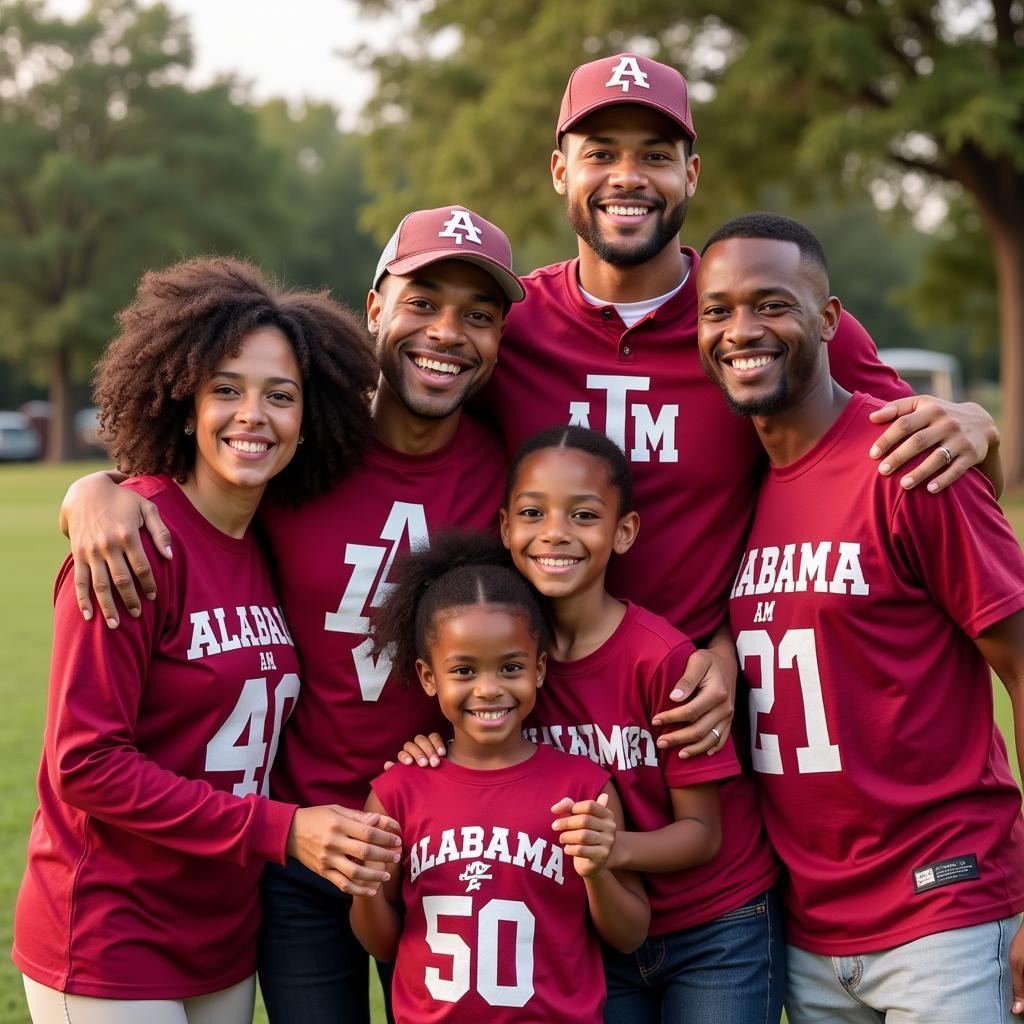 Alabama A&M University apparel for fans of all ages