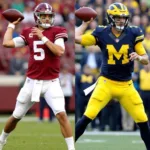 Alabama and Michigan quarterbacks face off