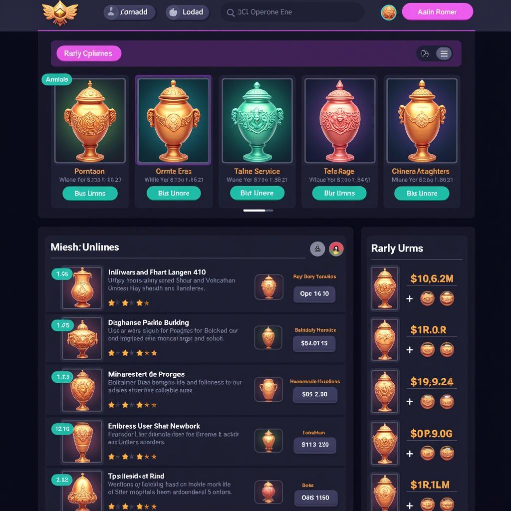 Active Online Marketplace for Trading Alien Urns