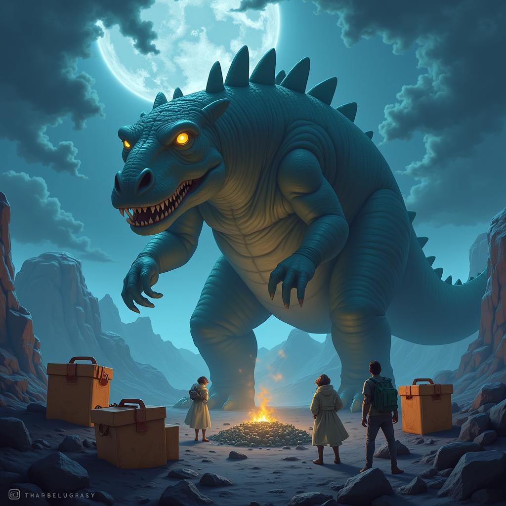 Activating an Altisaur in Apex Legends