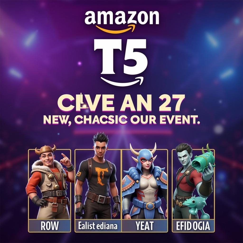 Amazon T5 Event Banner