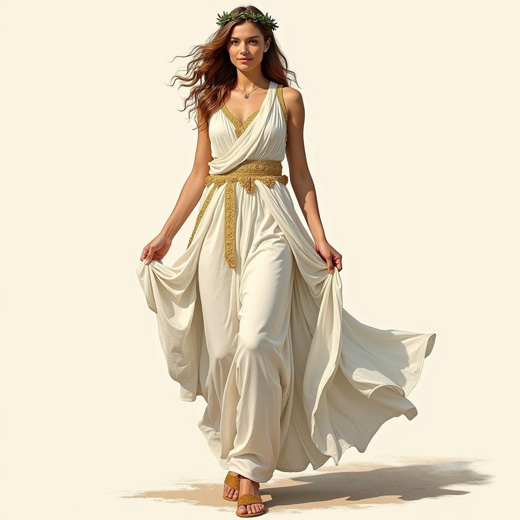 Ancient Greek Goddess Dress