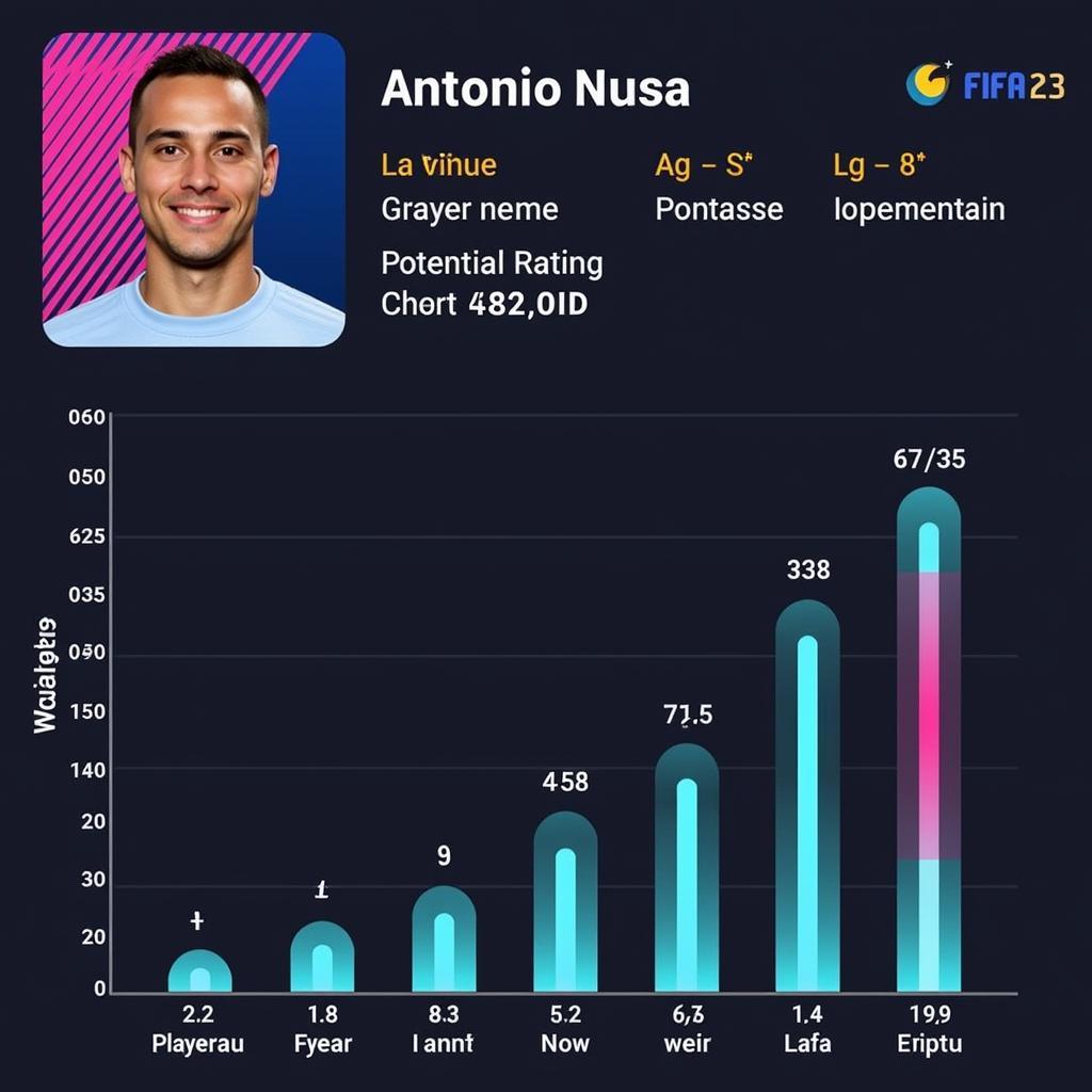 Antonio Nusa FIFA 23 Career Mode Potential