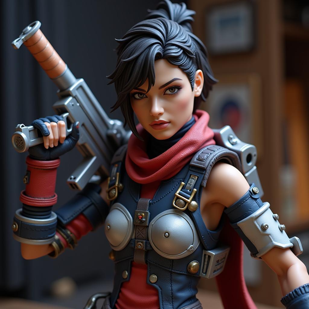 Close-up of Apex Legends figurine details