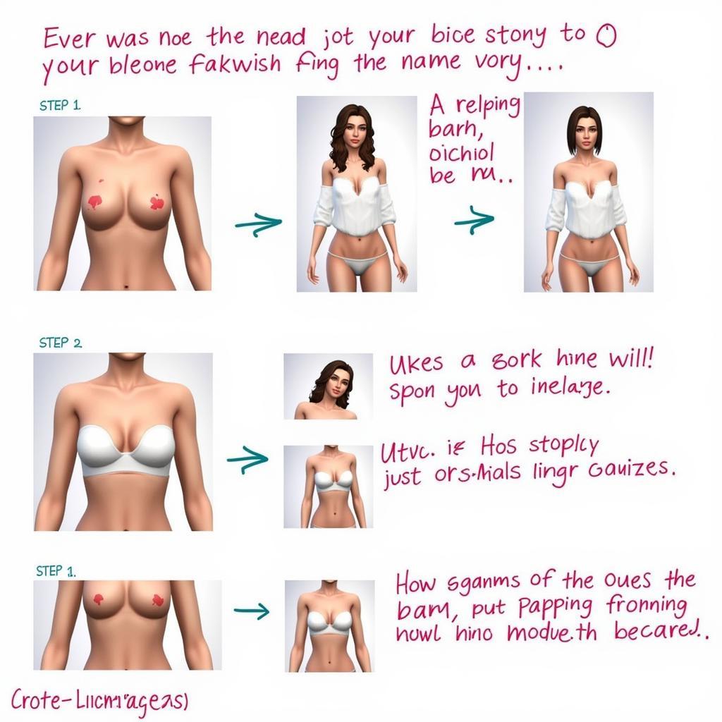 Applying Cleavage Overlay in The Sims 4