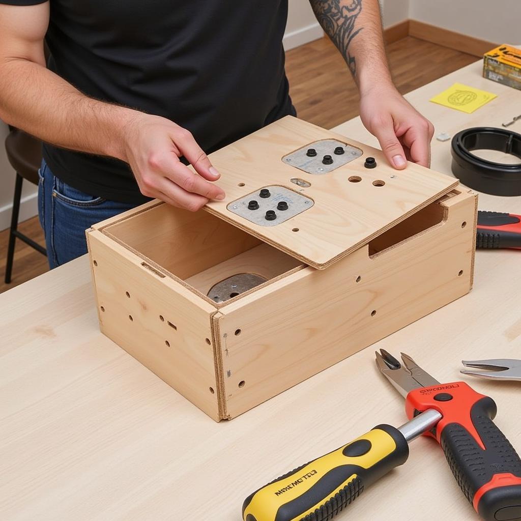 Assembling an Arcade Cocktail Table Kit