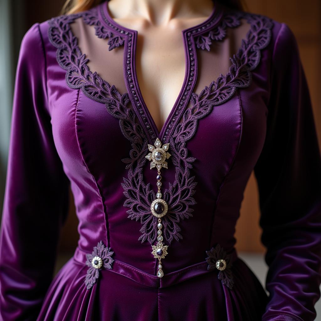 Aristocratic Fashion Details 