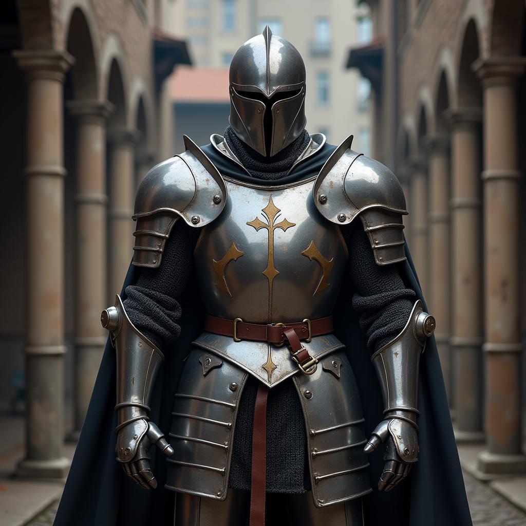 Knight in Full Plate Armor