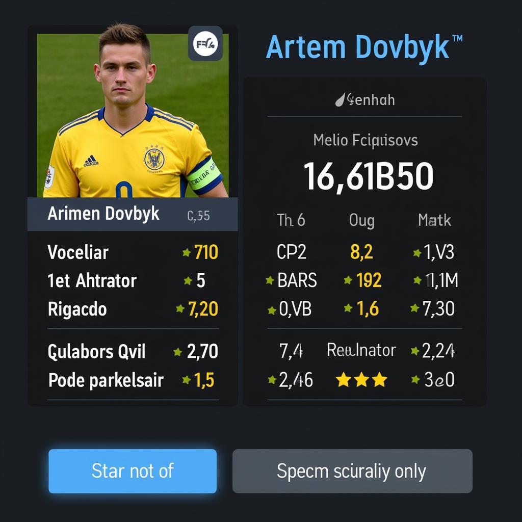 Artem Dovbyk FC 24 Career Mode Potential