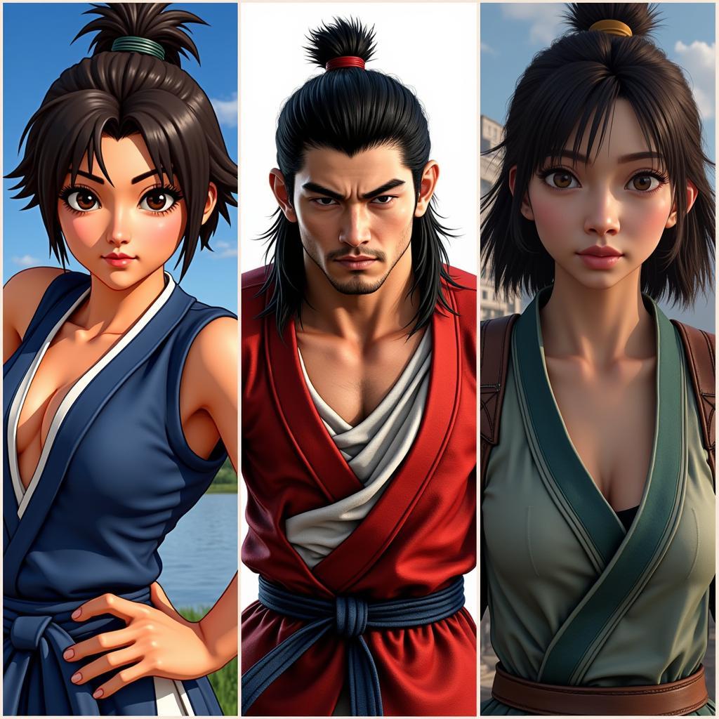 Evolution of Asian Characters in Video Games