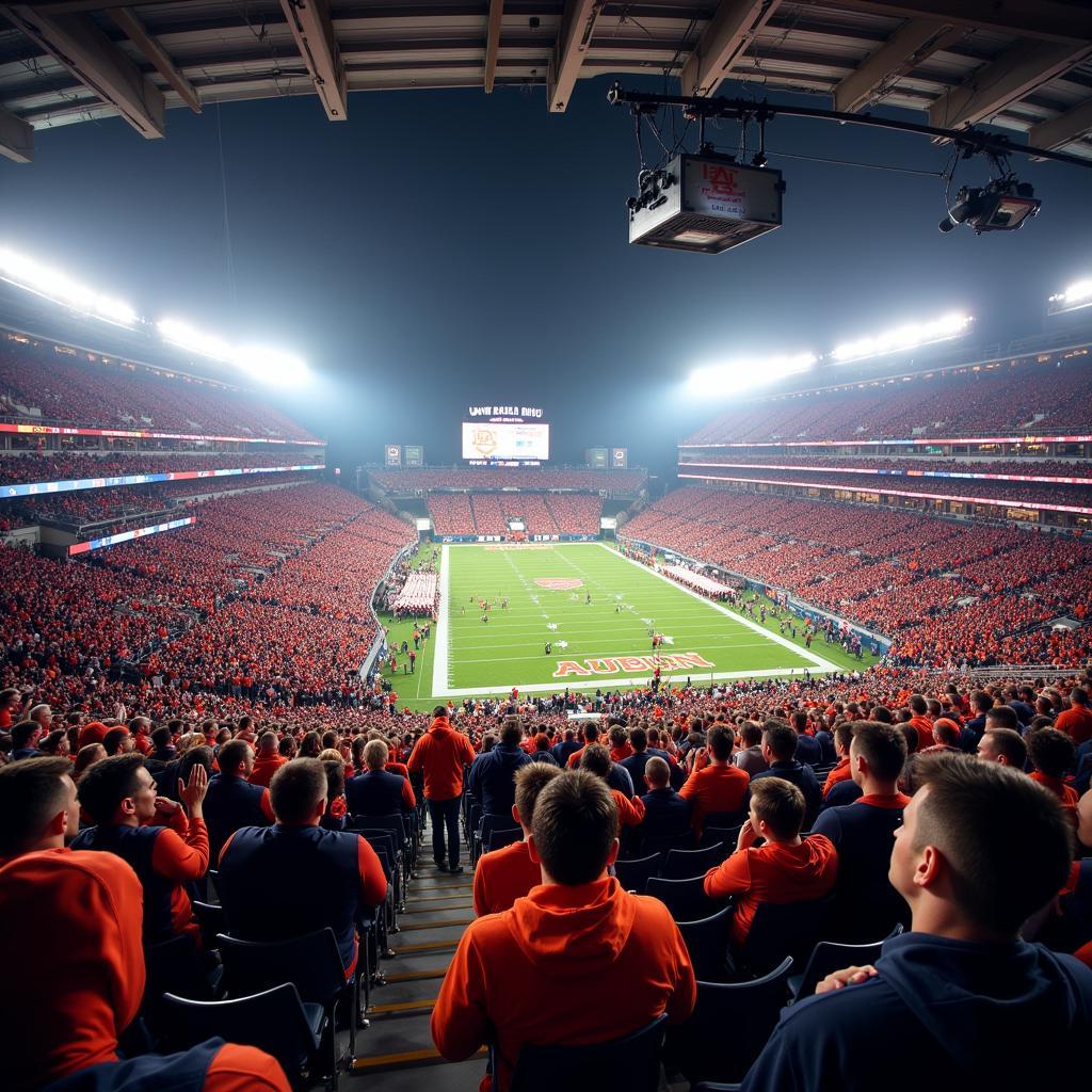 Auburn vs SDSU Gameday Atmosphere