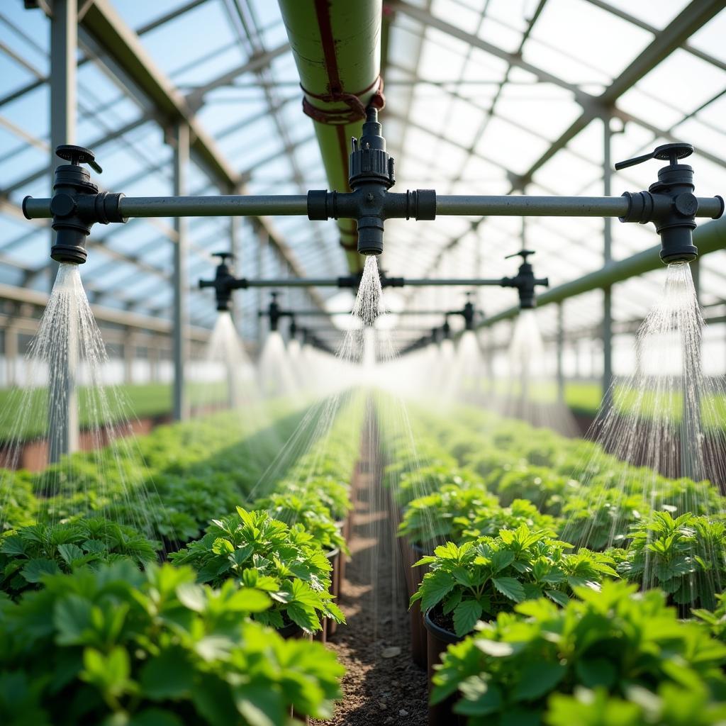 Automatic Greenhouse Irrigation System