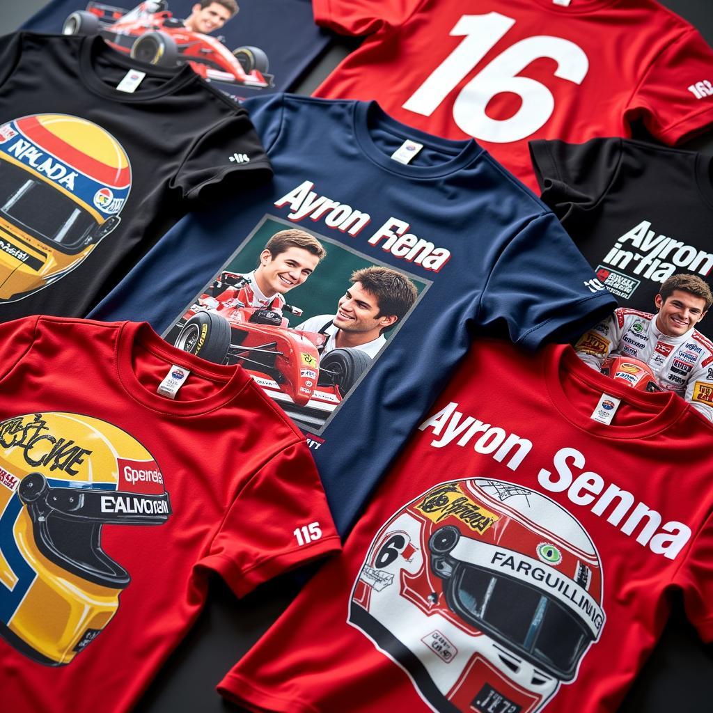 Ayrton Senna T-shirt collection