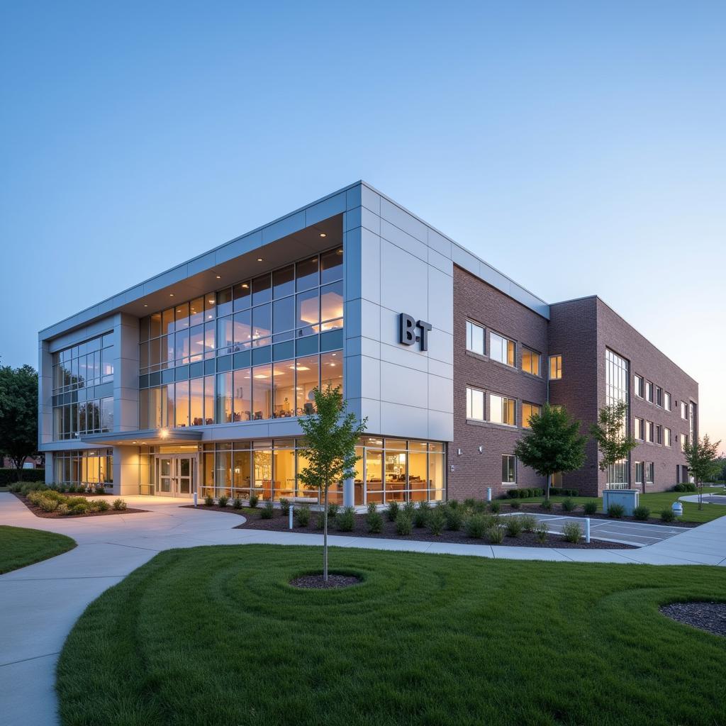 B-T Training Facility Exterior