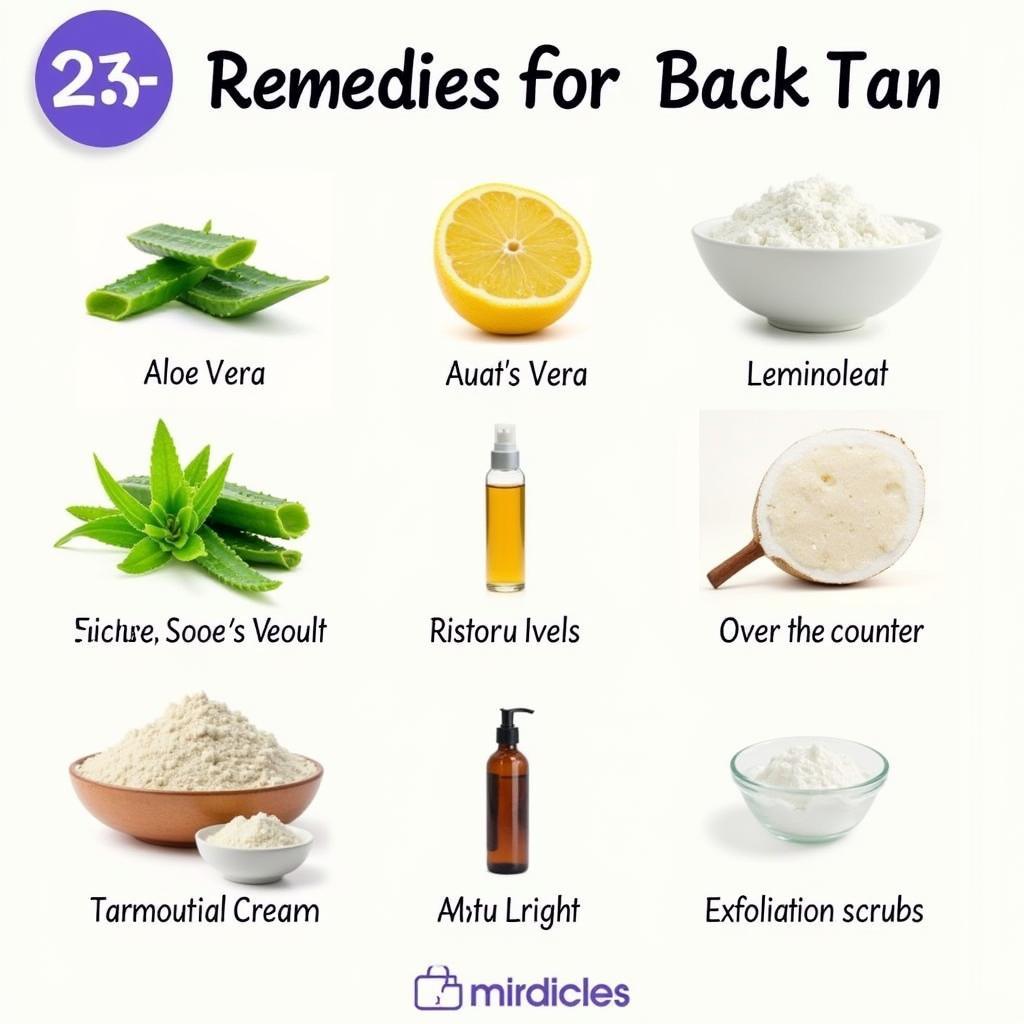 Effective Remedies for Back Tan