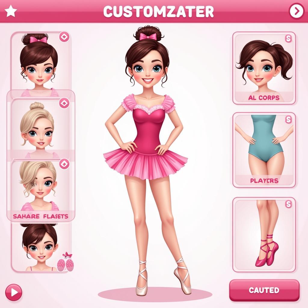 Ballet Game Character Customization