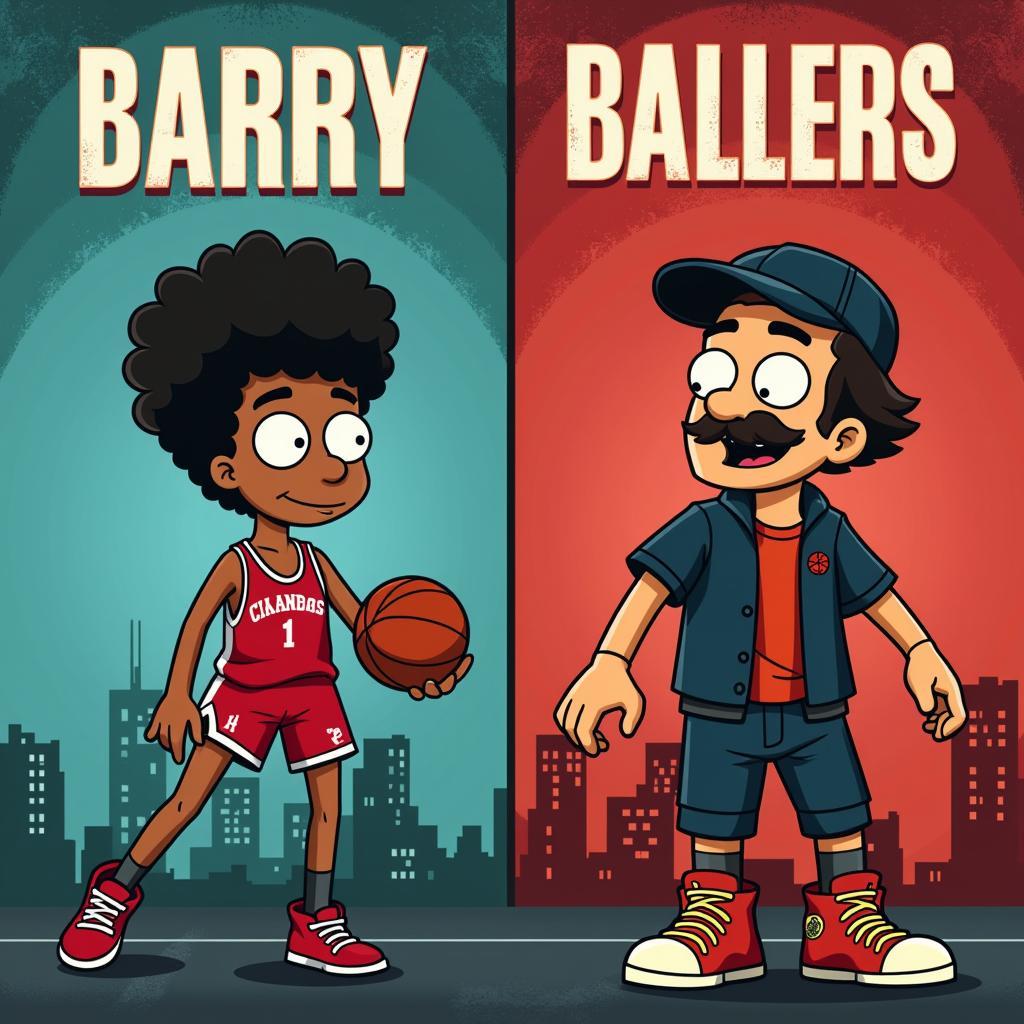 Barry vs. Ballers - choose your game