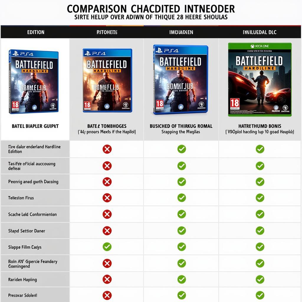 Battlefield Hardline Used Editions and DLC Comparison