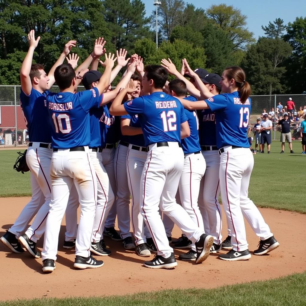 Battlefield HS Baseball Championship Celebration