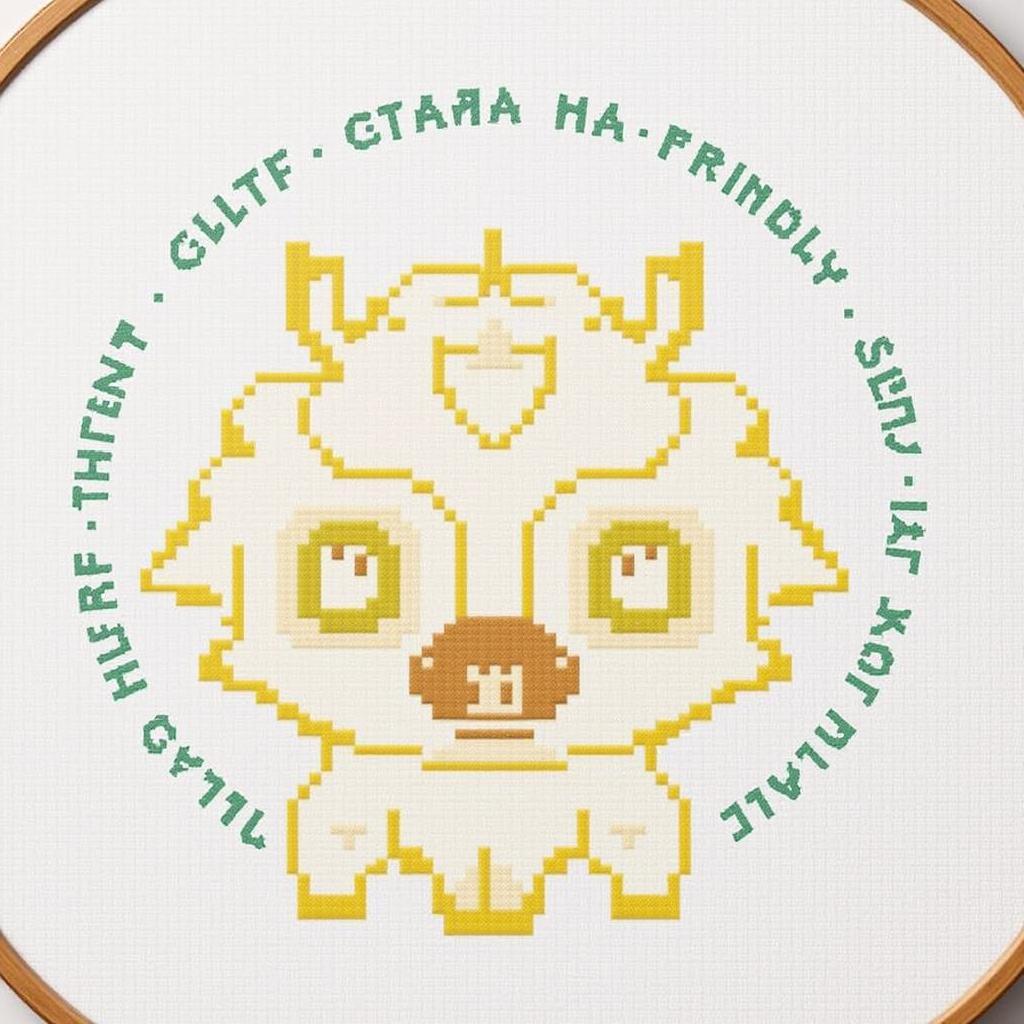 A beginner-friendly Dimensions cross stitch pattern featuring a cute animal design.