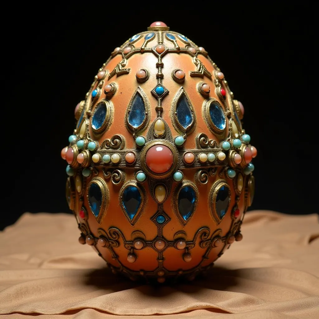 Bejeweled egg in ancient culture