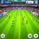 Bernard Soccer Gameplay Screenshot