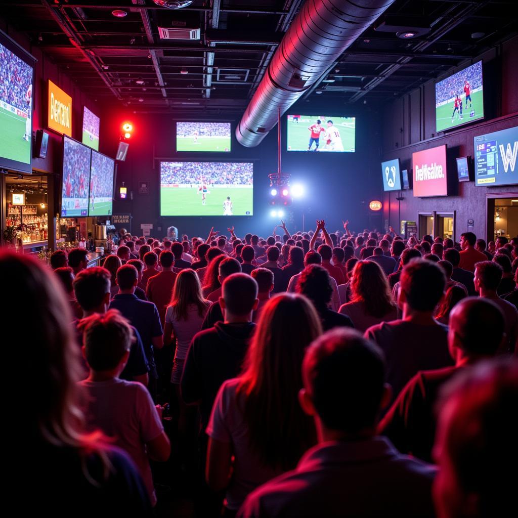 Vancouver sports bar atmosphere