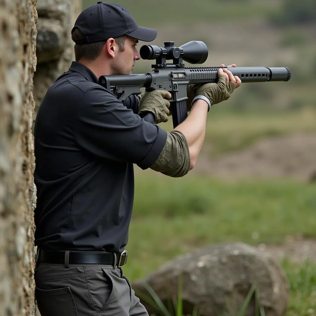 Using Cover and Concealment with Battlefield Optics