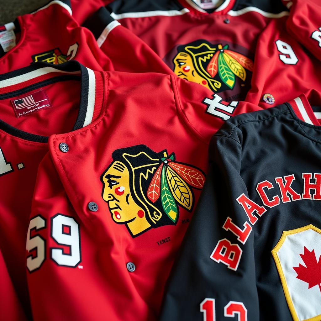 Vintage Chicago Blackhawks Starter Jacket Collection