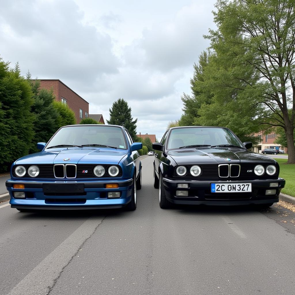 BMW E30 and E36 Side-by-Side Comparison