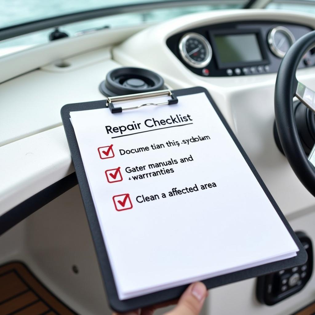 Boat Repair Checklist: Preparing Your Boat for Maintenance