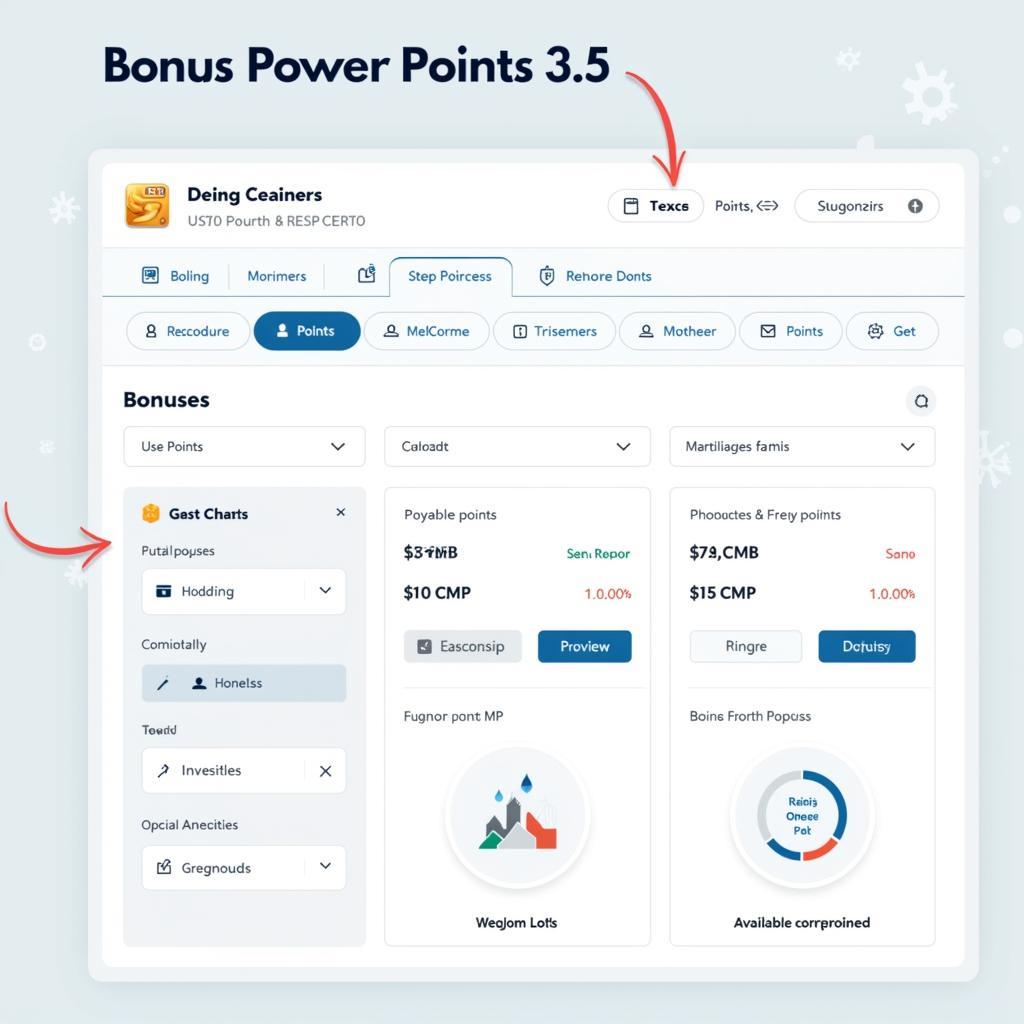 Bonus Power Points 3.5 Interface