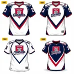 Evolution of Boston Cannons Shirt Designs