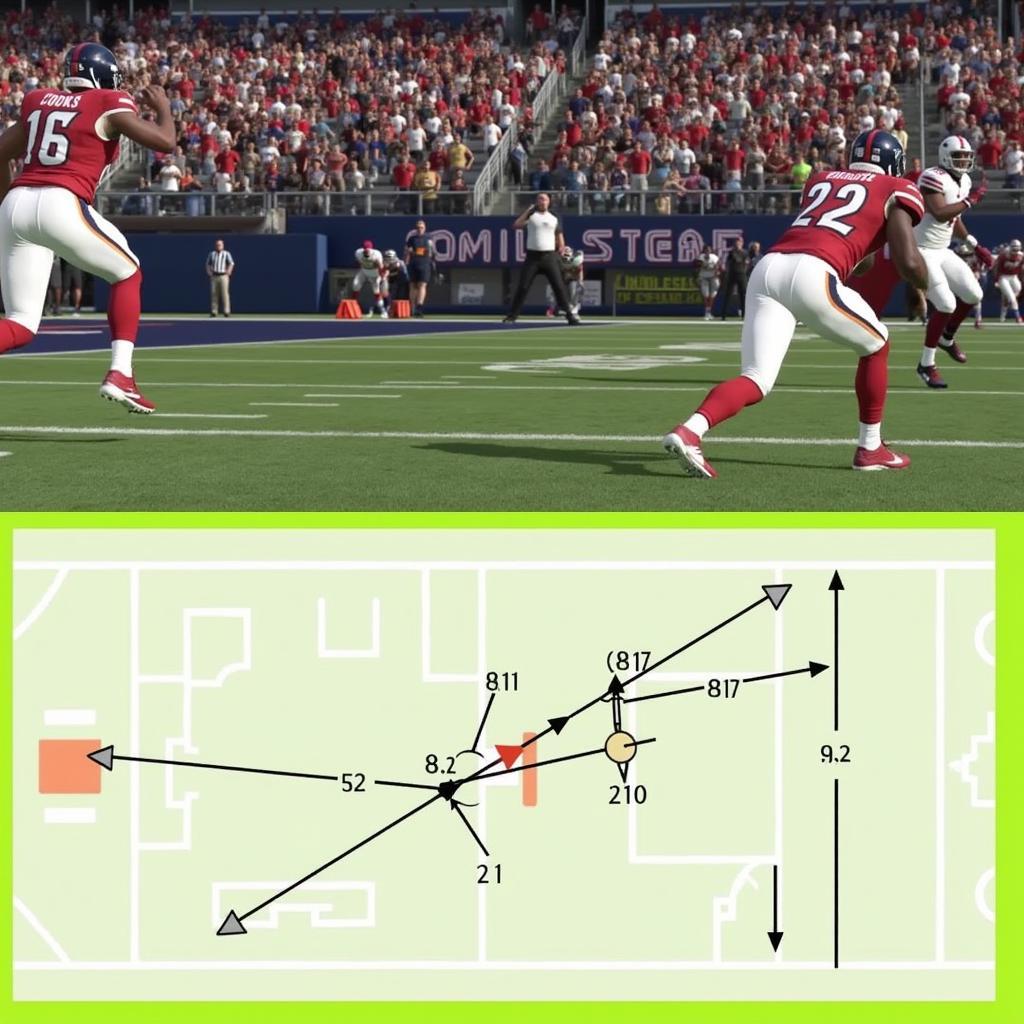 Brandin Cooks' Route Running Precision in Madden 23